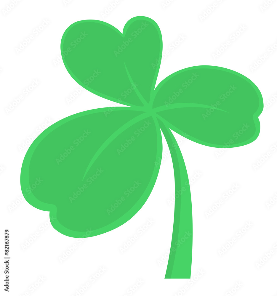 Fototapeta premium Clover Leaf Vector Illustration
