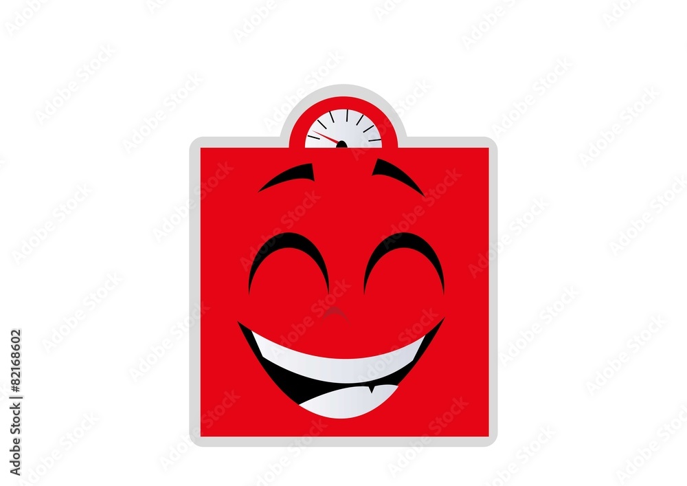 Fototapeta premium Wesoła waga