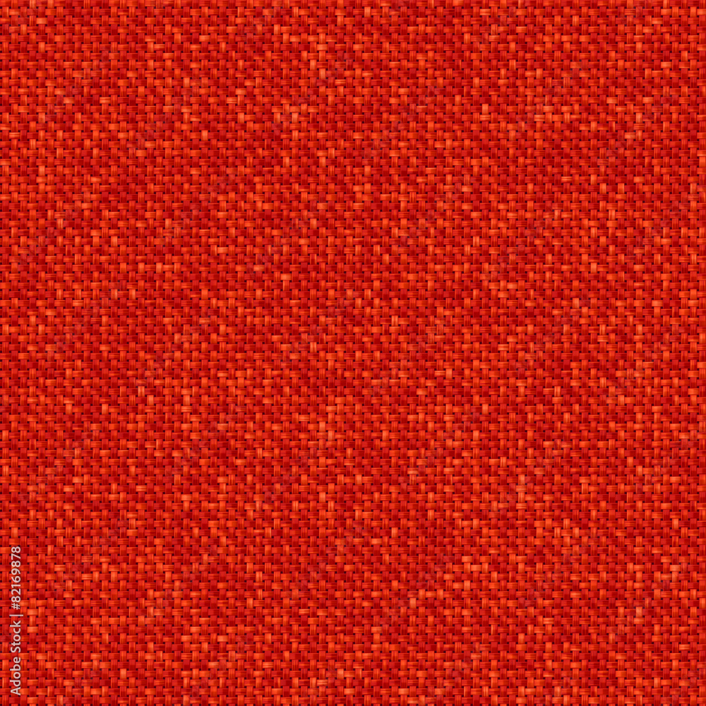 Red seamless fabric texture Stock Illustration