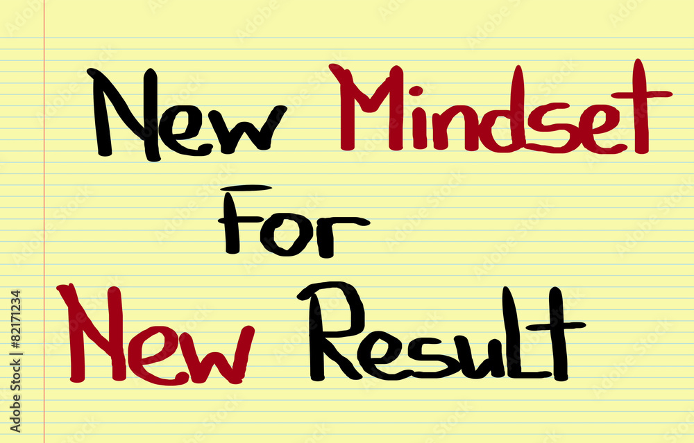 Fototapeta premium Mindset Concept