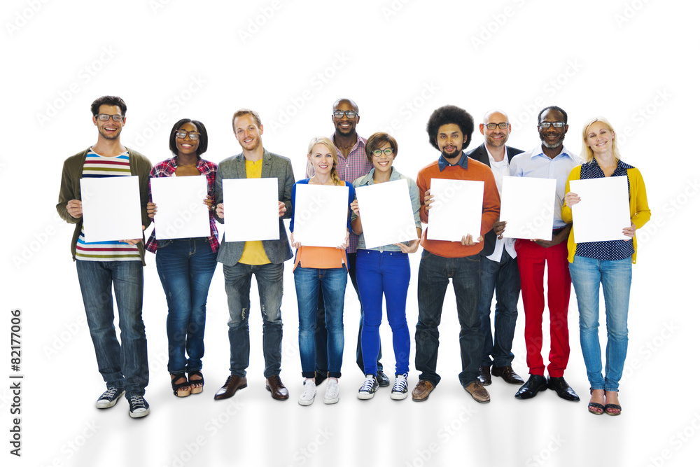 Diverse Diversity Ethnic Ethnicity Variation Unity Team Concept