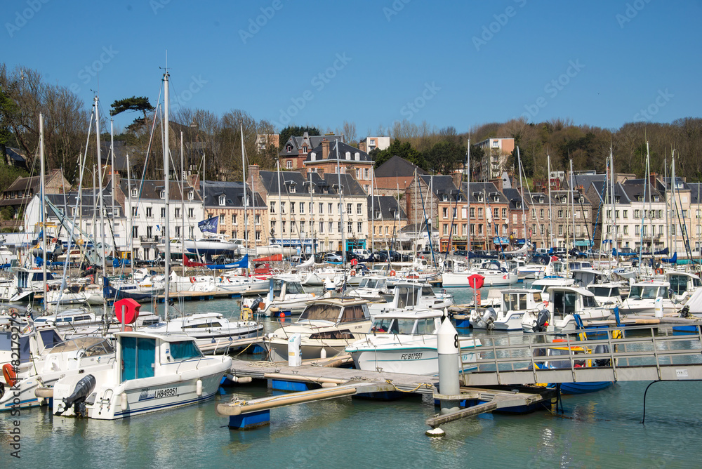 Fishing port of Saint Valery en Caux, Normandy