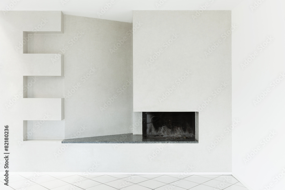 Fototapeta premium Interiors of empty apartment