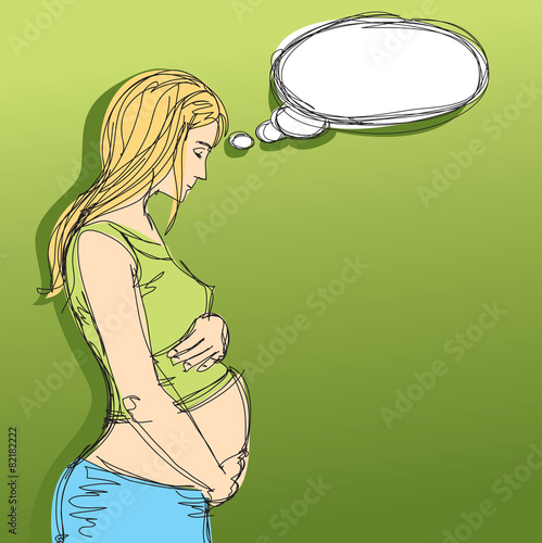 tender pregnant female