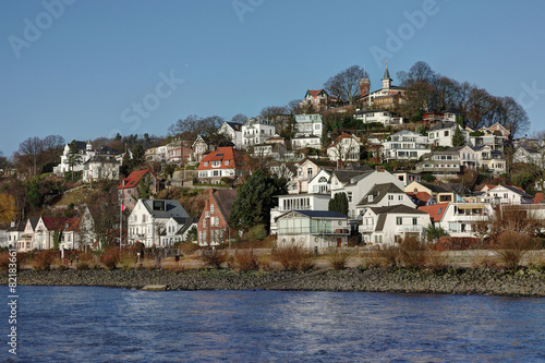 Hamburg Blankenese mit dem Süllberg photo