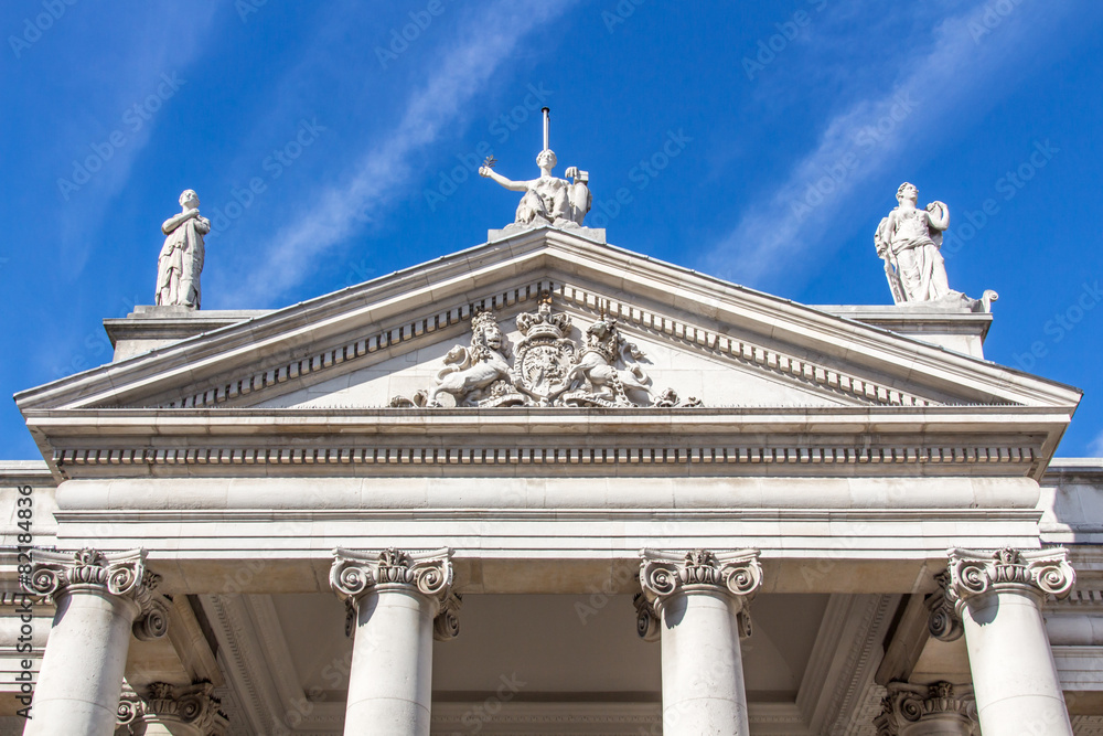 Obraz premium Bank of Ireland in Dublin, 2015