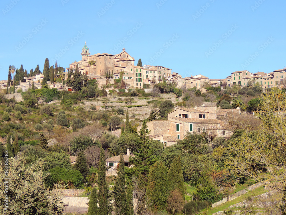 The Town Of Valldemossa, Majorca Island