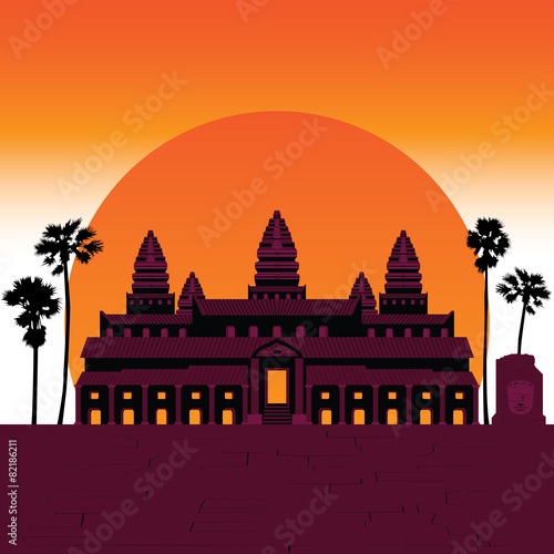7 Wonder of the world Angkor Temple