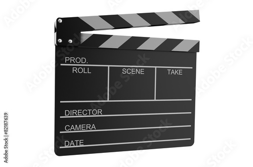 Clapperboard photo