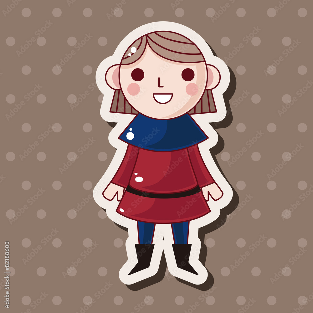 cartoon character person theme elements cartoon character person theme elements