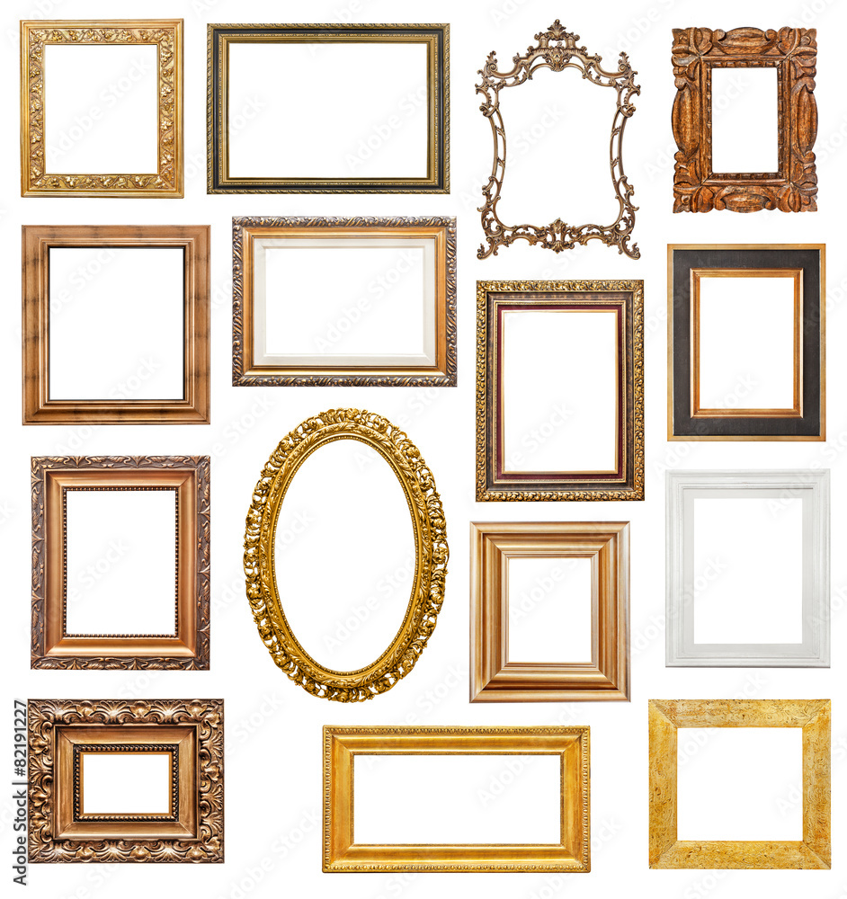 Old picture frames Old picture frames