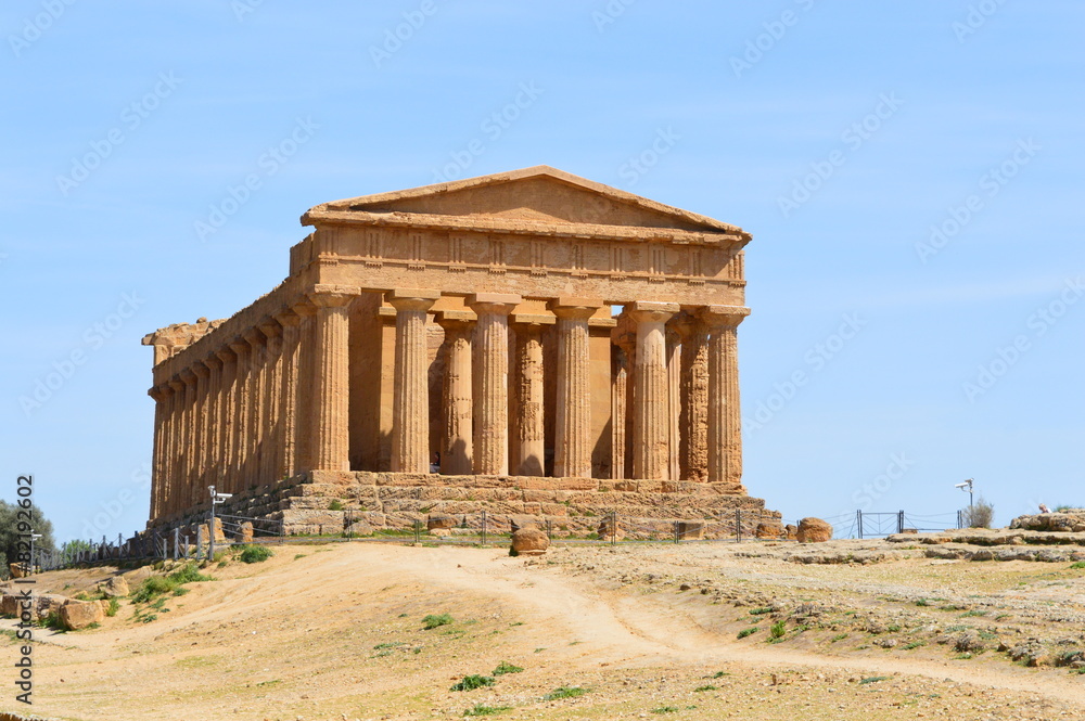 Temple de la concorde d'Agrigento
