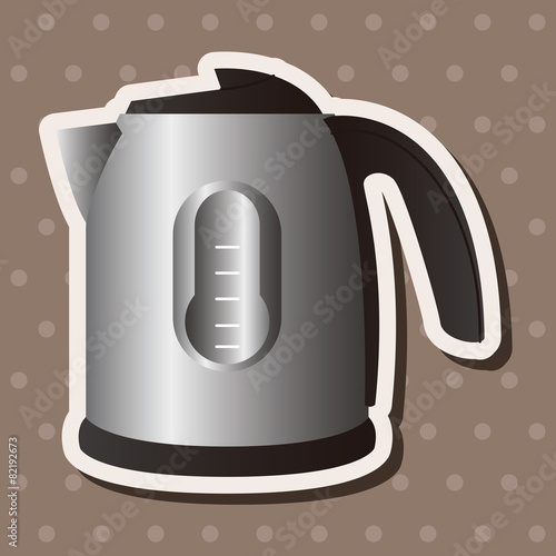 Home appliances theme electric thermos elements