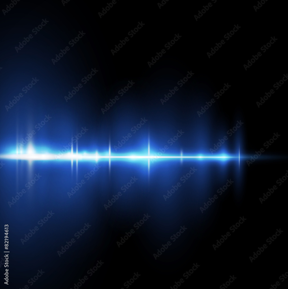 Abstract strips light blue isolate on black background, vector Abstract strips light blue isolate on black background, vector