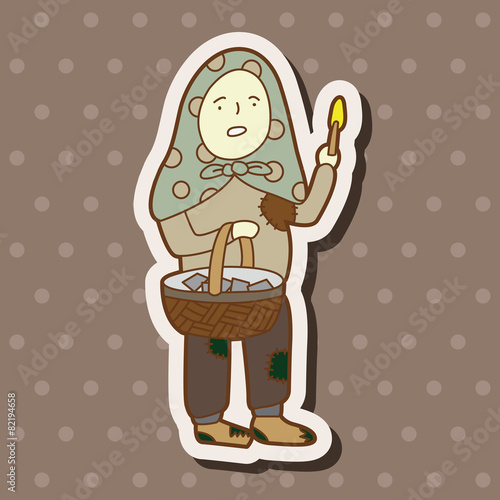 The Little Match Girl theme elements