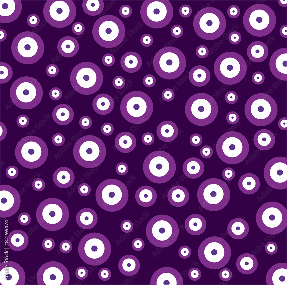purple rounds on purple texture