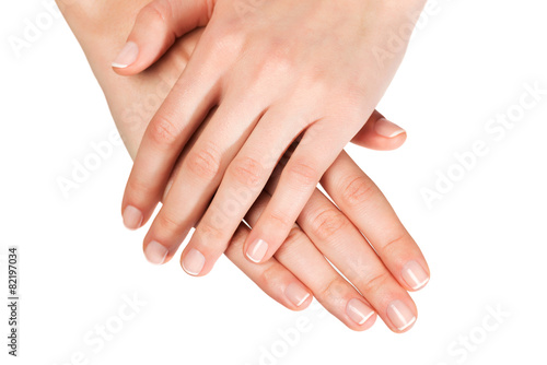 Care for sensuality woman hands