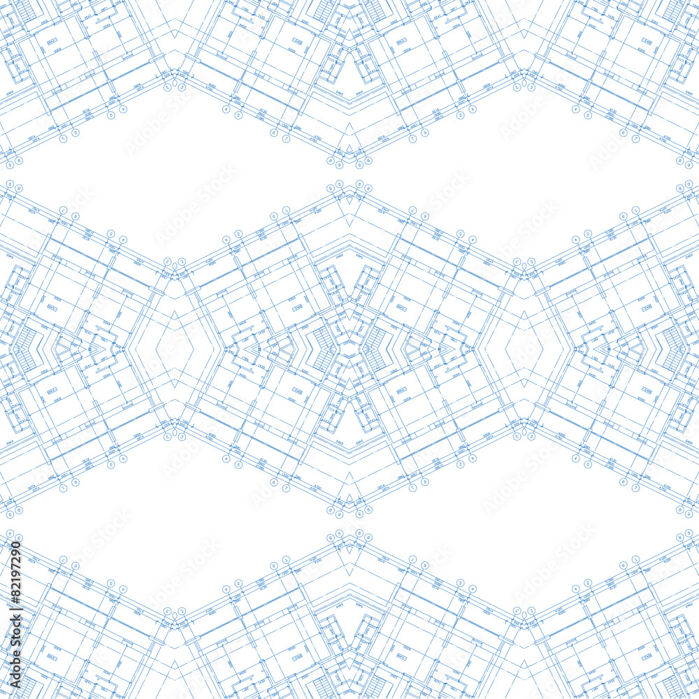 Fototapeta premium New abstract architecture background