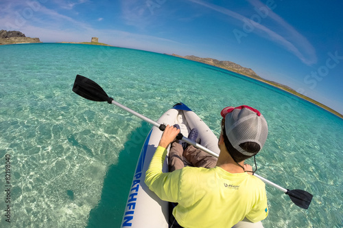 Kayak in Sardegna