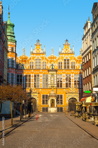The Great Armory dates back to the early 1600s in Gdansk, Poland #82199021