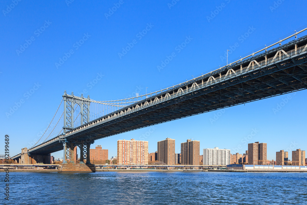Naklejka premium Manhattan Bridge