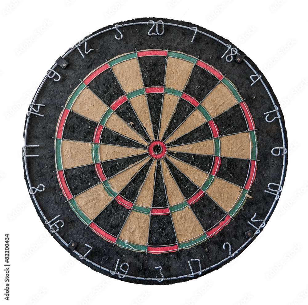 Fototapeta premium Isolated Dart Board