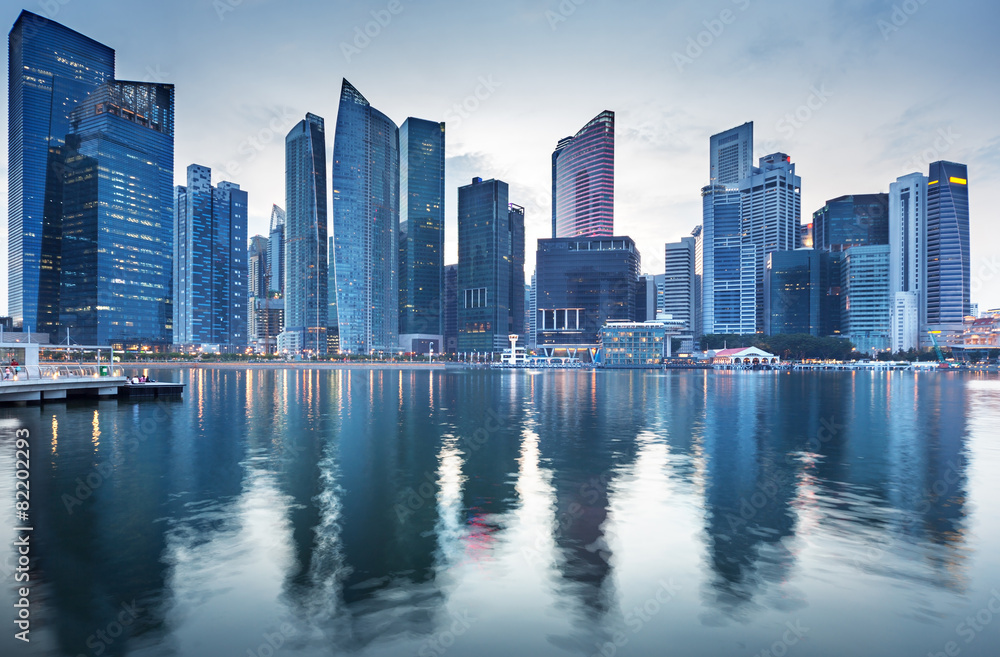 Obraz premium Pejzaż Singapuru
