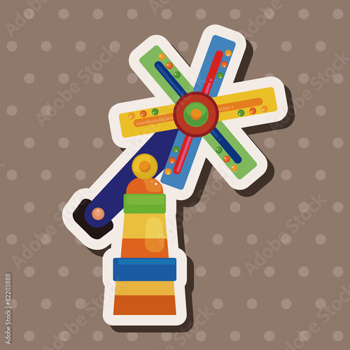 Amusement park facilities theme elements