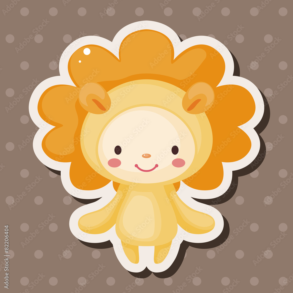 Constellation Leo theme elements Constellation Leo theme elements