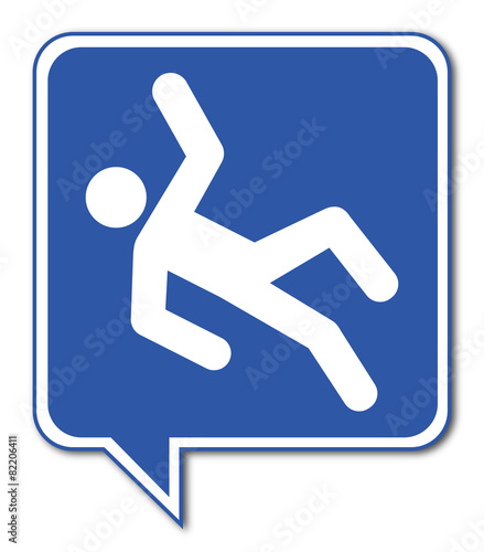 Logo chute.