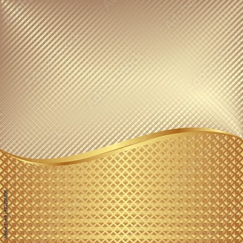 golden textured background divided into two