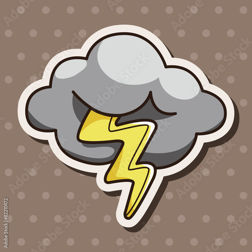 weather rainy day theme elements