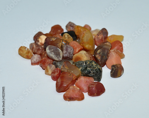 Фотография Carnelian tumbled gemstones