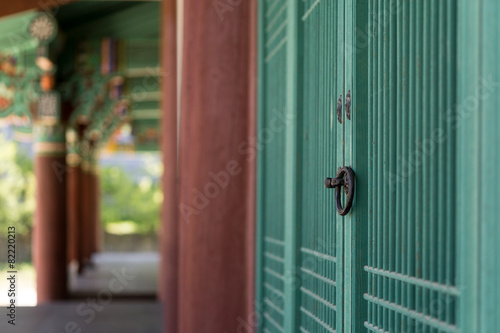 Obraz na płótnie traditional door knob