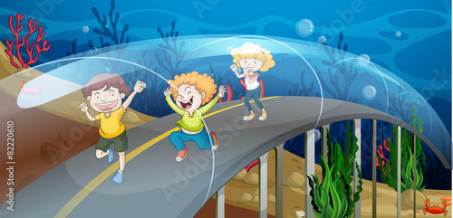 Road underwater