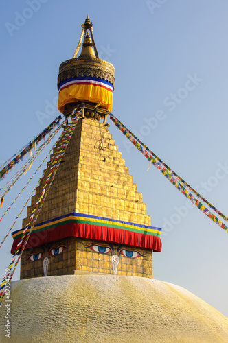 Boudhanath Stupa, Kathmandu, Nepal photo