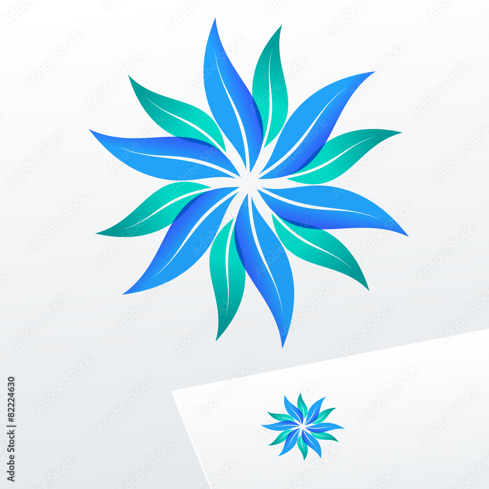 Abstract vector sign. Logo for Cosmetics, Fashion Abstract vector sign. Logo for Cosmetics, Fashion