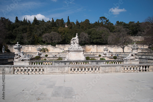 Jardin de la fontaine, Nîmes.