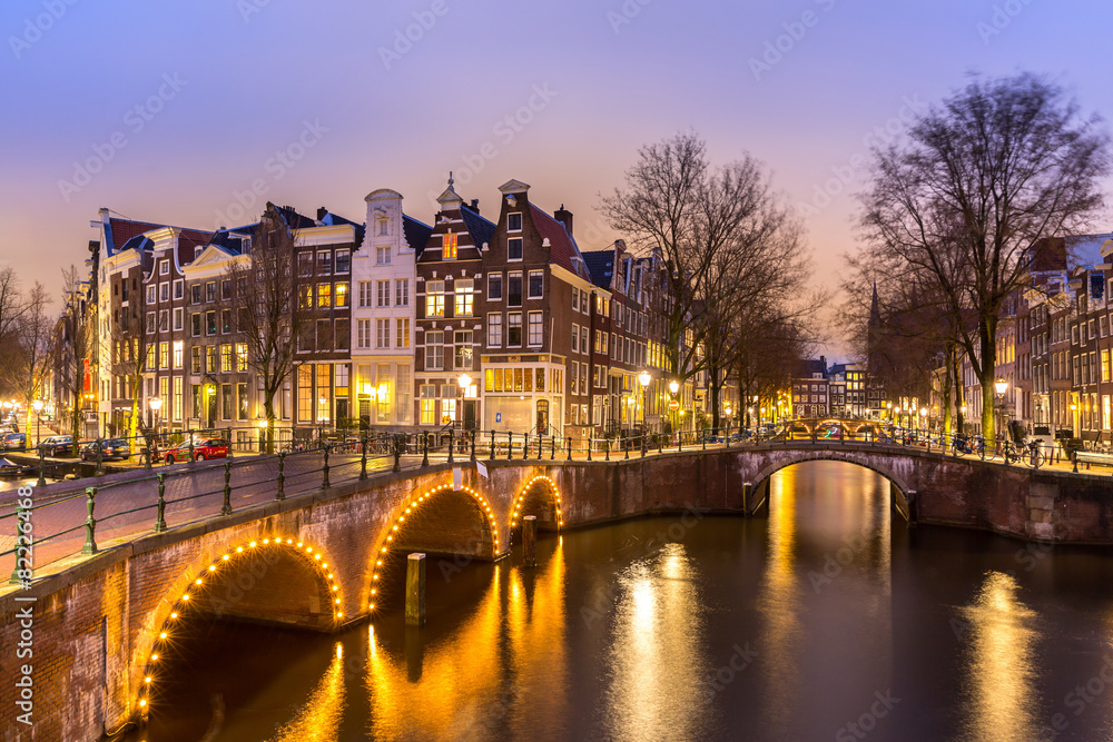 Fototapeta premium Amsterdam Canals