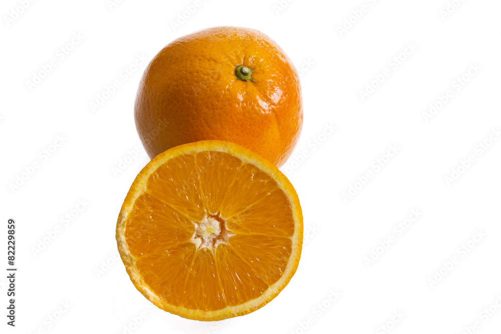 Half of the orange Half of the orange