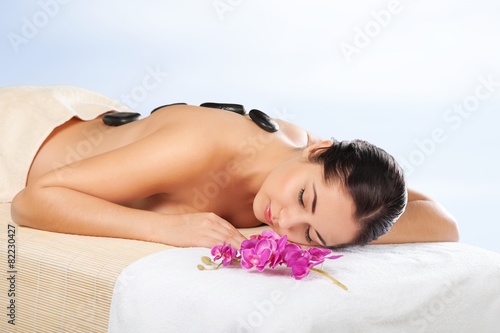 Spa. Health and beauty  resort and relaxation concept - asian