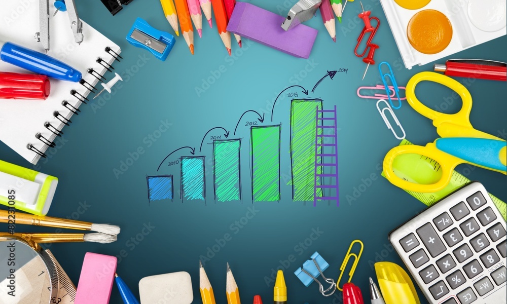School. School stationery framing for school and office School. School stationery framing for school and office