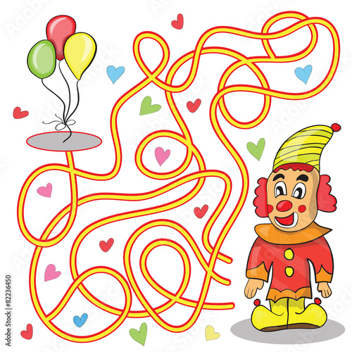 Maze game for kids
