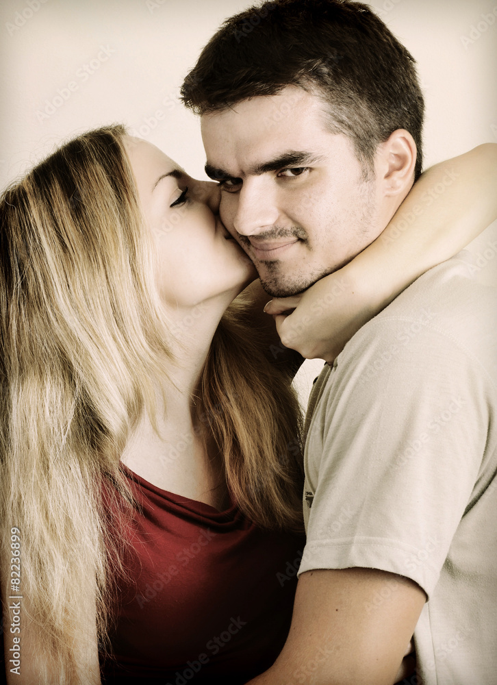 Young couple in love Young couple in love