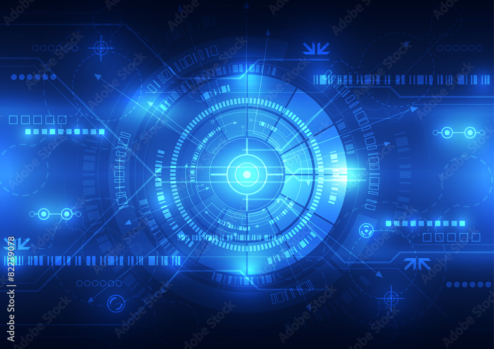 abstract future technology concept background, vector abstract future technology concept background, vector