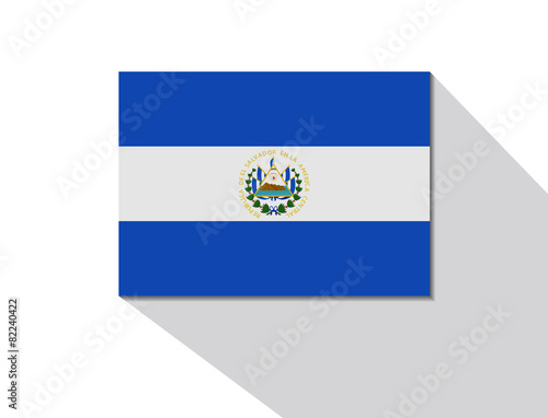 Free Download el salvador long shadow flag - GFXLoad
