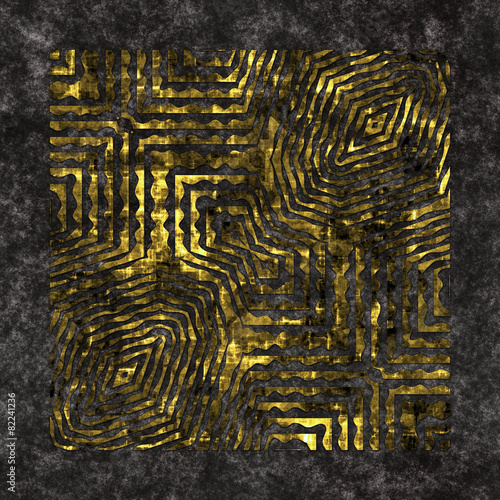 Dirty background with mysterious symbols