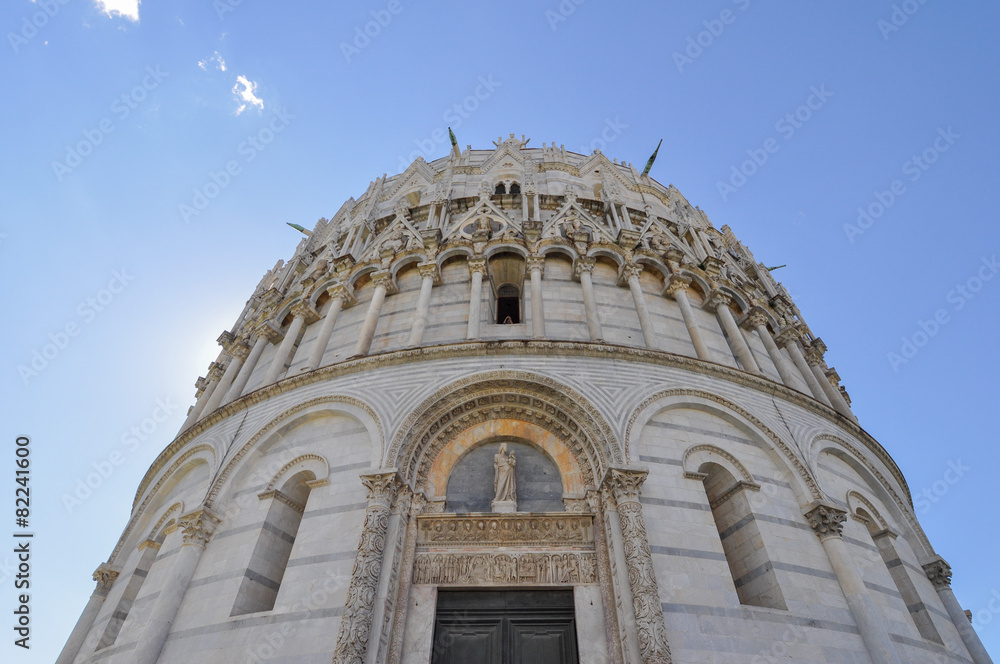 Obraz premium Pisa baptistery