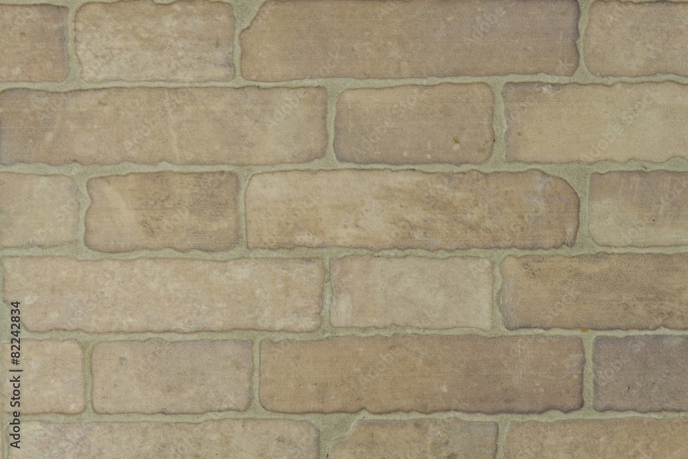 Fototapeta premium tiles imitating a brick wall, internal wall, texture background