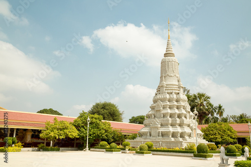 Cambodia Royal Palace  stupa